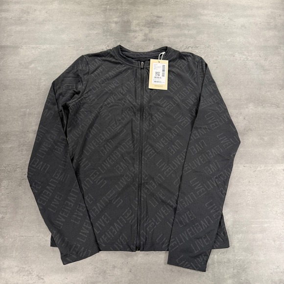 Live! | Jackets & Coats | Live Jacket Large Live Mesh Jacquard Noir ...